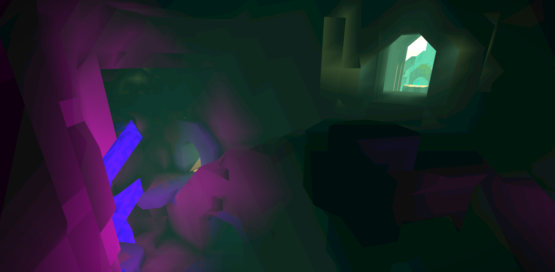 Flood fill lighting demo