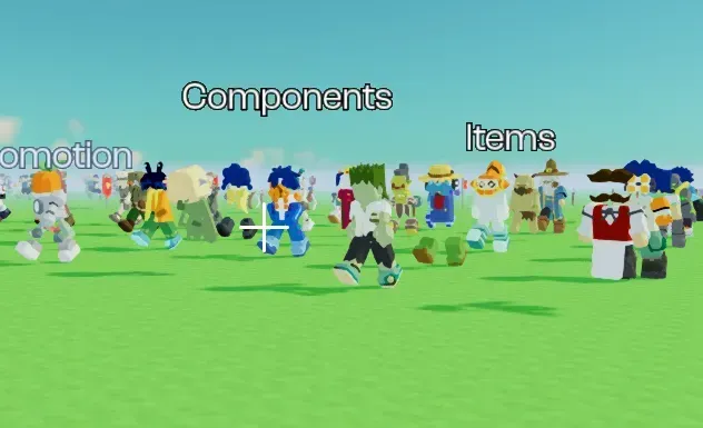 Play Creator Character Sandbox World